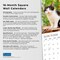 Kitten Cuddles | 2026 12 x 24 Inch (Hanging) Monthly Square Wall Calendar | Foil Stamped Cover